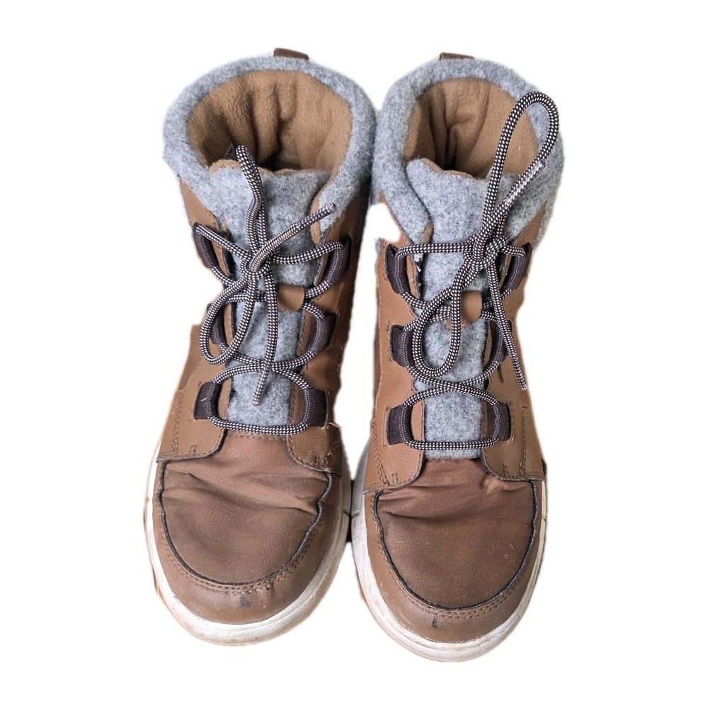 Sorel Explorer Li Carnival Felt Lined Lace Boots Womens Size 9 Outdoor Warm Snow